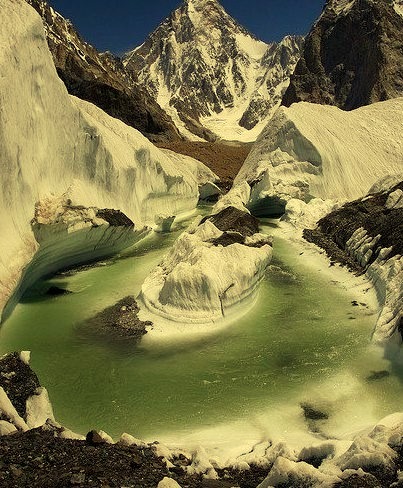 Breathtaking scenery in Karakoram Mountains, Pakistan