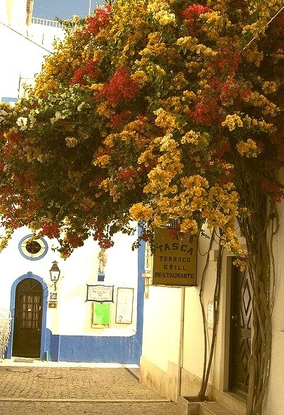 A walk in the old town, Albufeira, Portugal