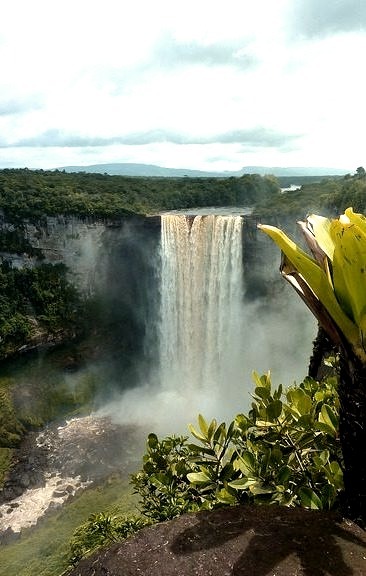 Kaieteur Falls on Potaro River in central Guyana