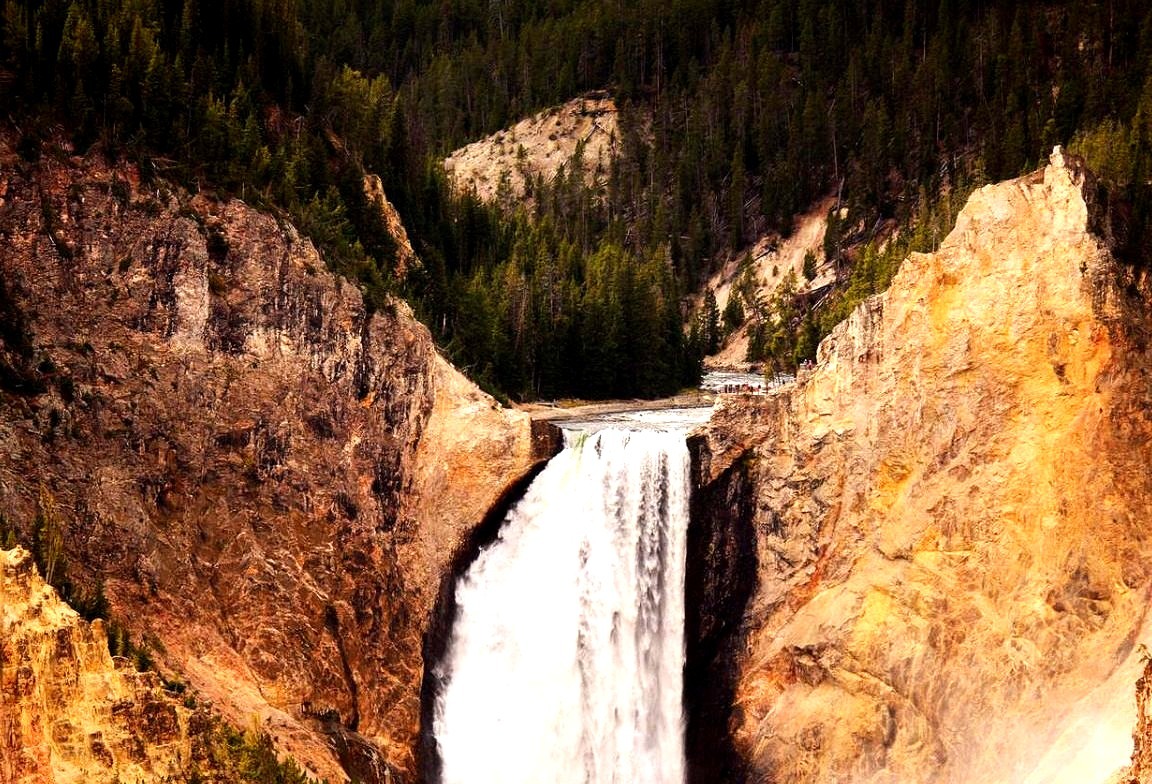 Lower Falls of the Yellowstone River, Wyoming