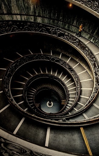 Downward Spiral, Vatican Museum