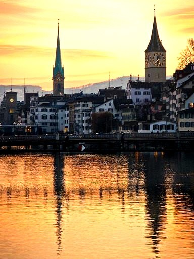 Zurich sunset / Switzerland